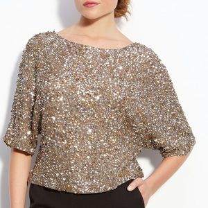 ✨HOST PICK✨VINCE CAMUTO SEQUIN TOP BLOUSE -PLUS 3X